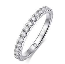 Anello Eternity Verretta Con