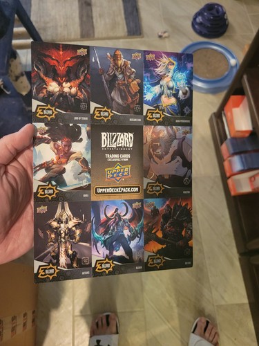 Foglio carte upper deck - upper,