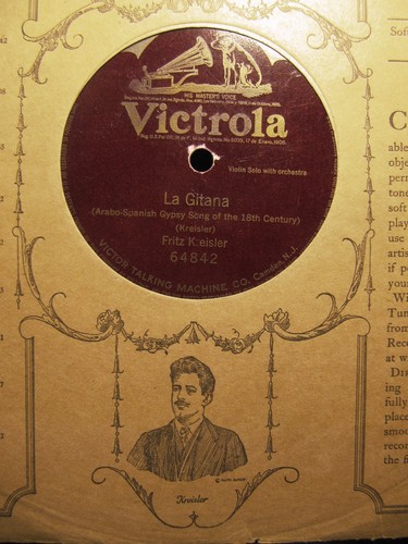 1919 fritz kreisler violin - fritz, la