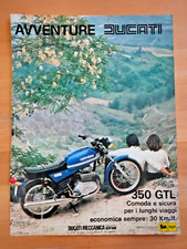 Pubblicità  DUCATI  350 GTL   anno 1976