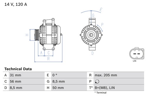 Alternatore 986 049 - /,