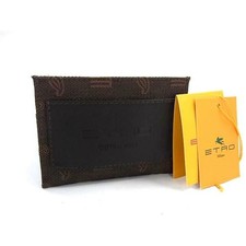 ETRO Custodia in pelle x tela