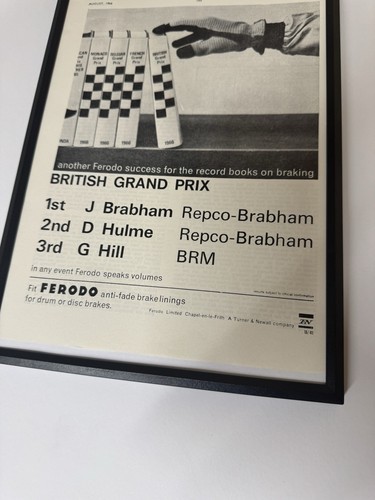 Incorniciato 1966 brands hatch - brands,
