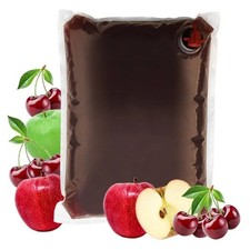 Succo di mela e ciliegia