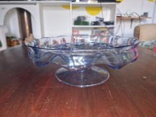 Vaso Vetro Murano Vintage Portafrutta Alzata