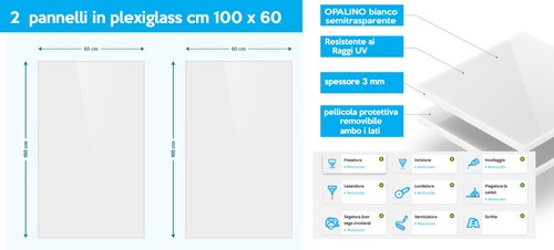 Pannelli plexiglass - , in