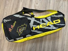 Borsa racchetta tennis doppia HEAD Andre Agassi Radical Performance anni 90 vintage RARA