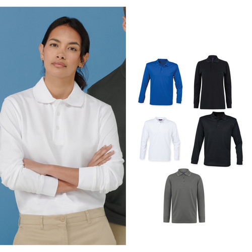 Henbury maglia maniche - henbury, a