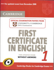 First certificate english - certificate, in