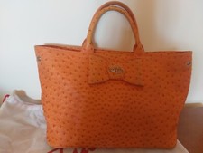 borsa a mano Braccialini di pelle arancione