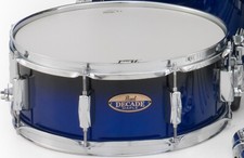 Tamburo rullante Pearl Decade acero 14x5,5" blu cobalto laccato sfumato rivenditore nave mondiale