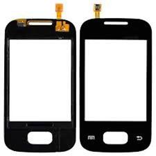 VETRO+TOUCH SCREEN per SAMSUNG GALAXY POCKET GT S5300 LCD DISPLAY NERO NUOVO