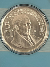 San Marino 2004 COMMEMORATIVO ALESSANDRO  BORGHESI   5€ Argento   - Gr. 18 FDC