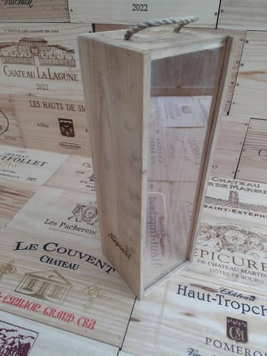 Cassetta porta vino - , legno