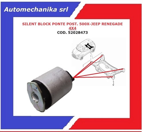 Boccole silentblock ponte - silentblock,
