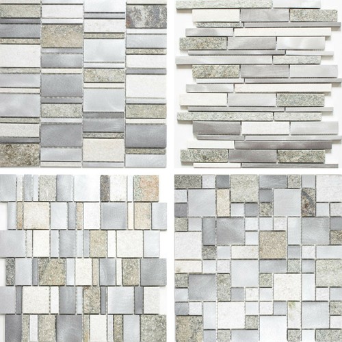 Mosaico metallo pietra - mosaico, in