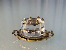 Statua Swarovski cristallo 191602 torta 4 cm. - Ottime condizioni