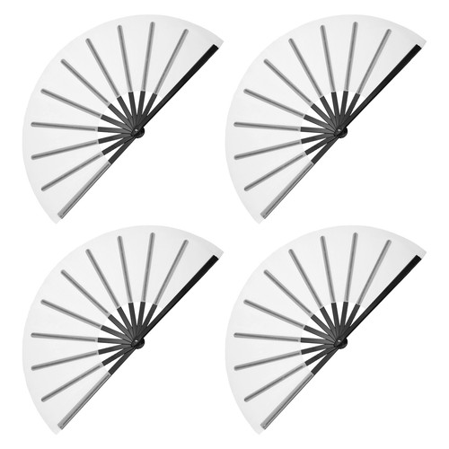 4pcs ventaglio pieghevole - 4pcs,