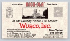 Rock-ola Wurco Inc Juke Box