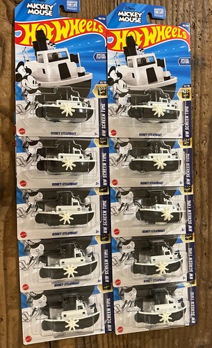 Hotwheels topolino battello - topolino,