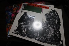 Set di 4 dischi in vinile nero