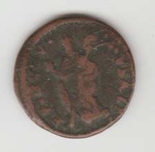 GUBBIO STATO PONTIFICIO QUATTRINO CON S. UBALDO #ANT