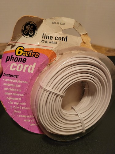 Phone wire 25ft line cord - 25ft,