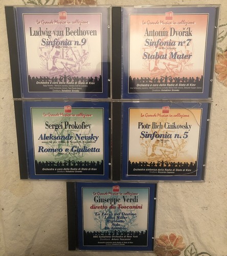 Lotto musica classica - cd,