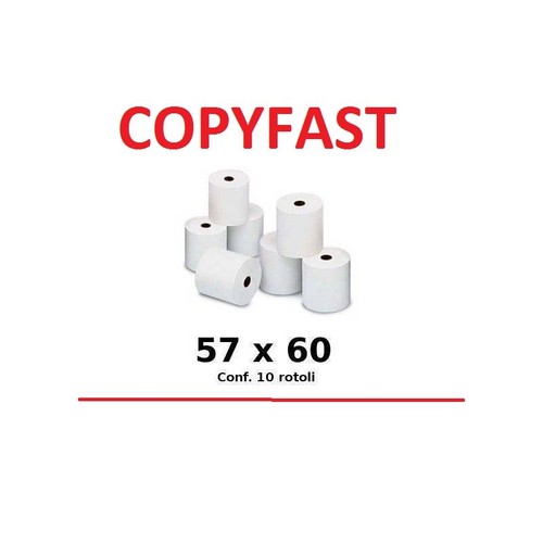 Rotolo carta copyfast per - rotolo,
