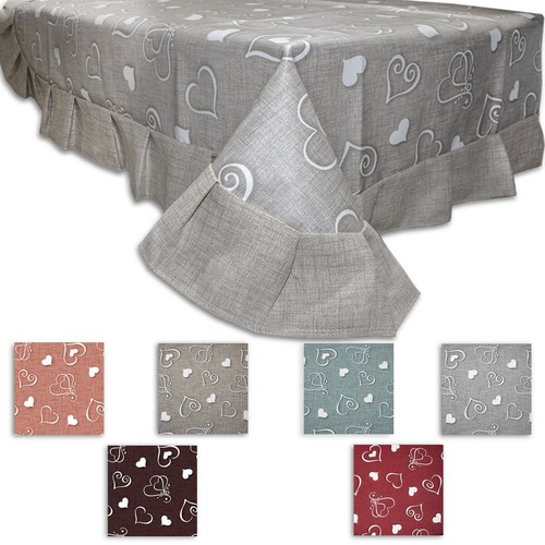 Tovaglia plastificata shabby - tovaglia,
