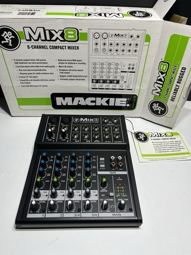Mixer mackie mix8 - mixer,