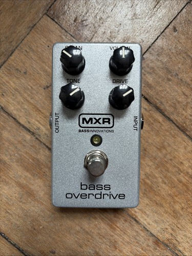 Mxr bass m89 pedale overdrive - mxr,