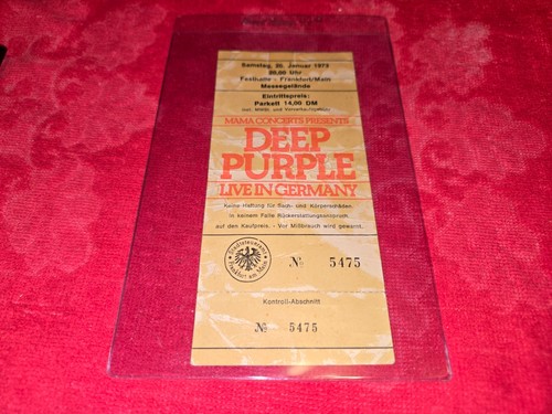 Biglietto concerto vintage per - concerto,