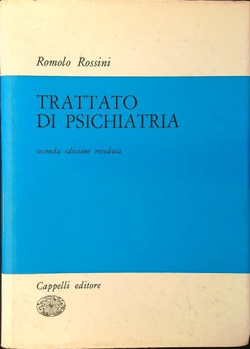 Trattato psichiatria - trattato, di