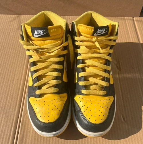 Rare nike dunk high yellow - nike,