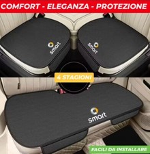 Coprisedili cuscino auto Smart anteriore posteriore protezione sedili Smart