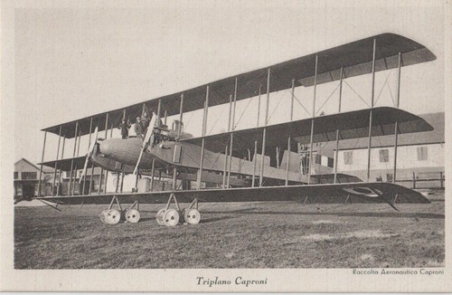 Aviazione triplano caproni - aviazione,