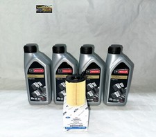 KIT 4 LITRI OLIO MOTORE FORD ORIGINALE 5W30 + FILTRO OLIO ORIGINALE 1.4 1.6 TDCI