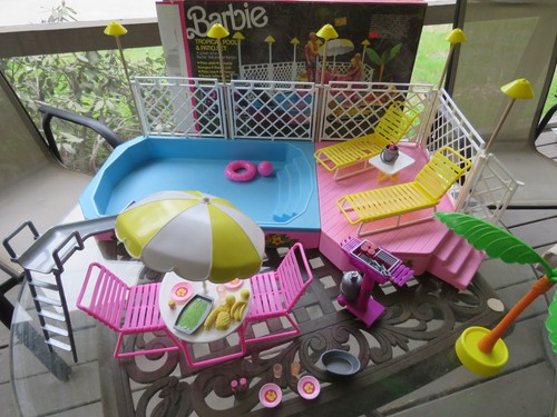Barbie tropical pool - tropical, patio