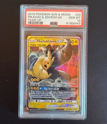 Pokemon pikachu zekrom gx - pikachu, &