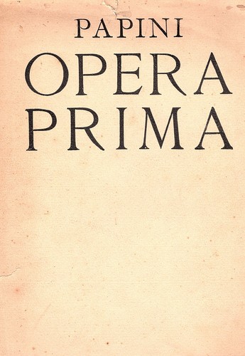 Opera prima venti - prima.,