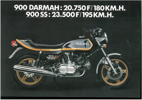 Prospectus ducati 900 - ducati, darmah