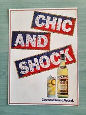 ASTI CINZANO + MARIA TERESA RUTA CLIPPING RITAGLIO PUBBLICITA' ADVERTISING #700