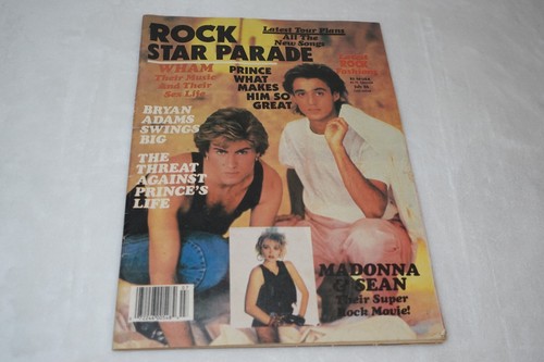 Rock star parade july 1986 - star,