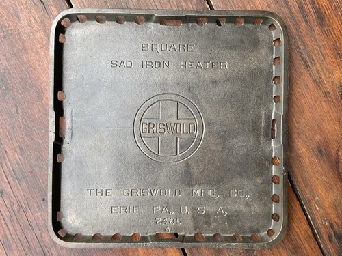 Griswold riscaldatore ghisa - riscaldatore, in