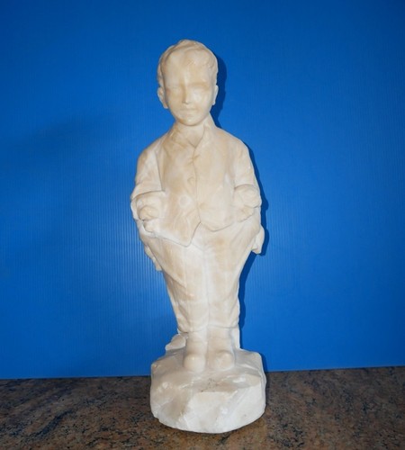 Scultura antica alabastro - in,