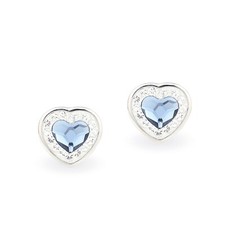 Orecchini a perno scintillanti, regalo compleanno fatto a mano, orecchini cristallo Swarovski