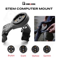 Supporto manubrio bici base computer per Garmin Wahoo Giant GoPro con supporto luce