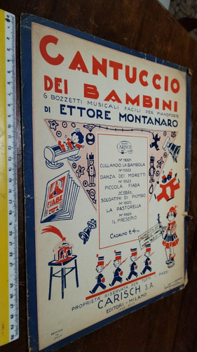 Spartito cantuccio dei - spartito,