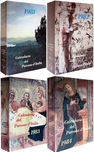 Lotto libri calendario del - 4,